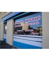 Lettrage adhésif personnalisé opaque brillant polymère permanent