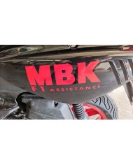 Lettrage adhésif personnalisé opaque brillant polymère permanent