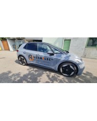 Lettrage adhésif personnalisé opaque brillant polymère permanent