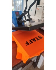 Tee-shirt Fruit of the Loom Valueweight 100% Coton A PERSONNALISE